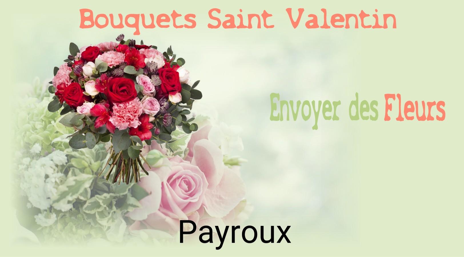 Roses de Saint-Valentin livrées à Payroux